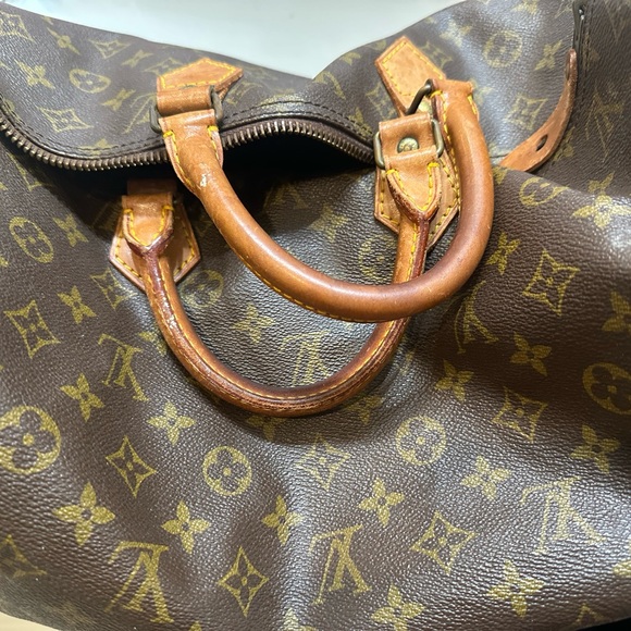 Auth Louis Vuitton Speedy 40 Hand Bag #N4761V80O - FOR CANVAS OR REPAIR - Picture 11 of 15